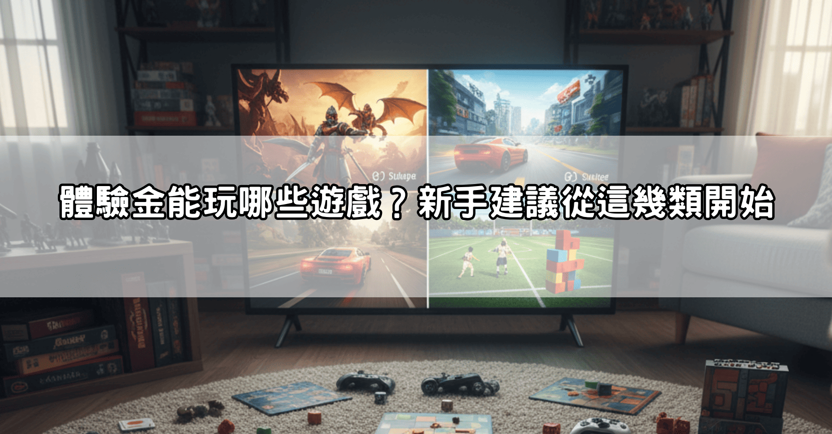 體驗金能玩哪些遊戲?新手建議從這幾類開始
